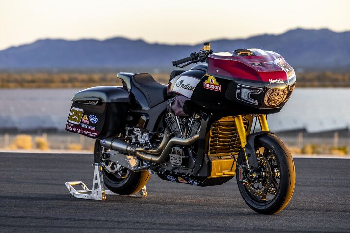 indian s offering an ultra limited challenger rr race bike