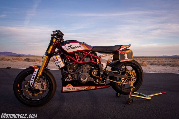 Some of us wonder what a flat-tracker on slicks would be like. Roland Sands went ahead and built a few to find out.