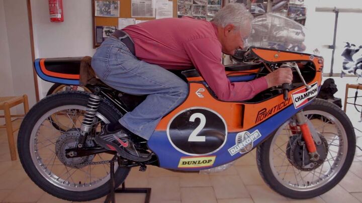 film review i morbidelli a story of men and fast motorcycles i, Eugenio Lazzarini won three world championships including the 125cc title in 1978 on a Morbidelli Benelli Armi bike