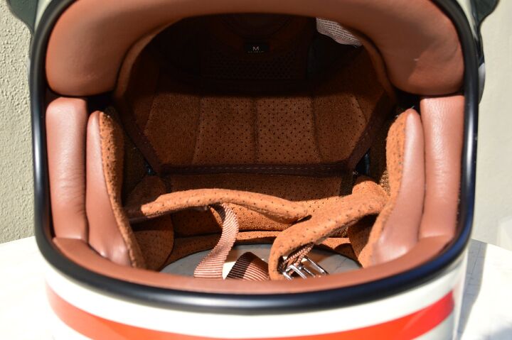 bell bullitt helmet review, Take a peek inside the Bullitt and discover the lap of luxury otherwise known as micro suede with a dash of leather Smells nice too