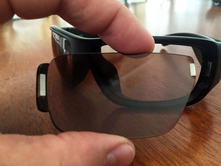 switch lycan sunglasses review, Switch lenses snap into place by way of high energy magnets on either end of each lens To remove simply push on the inside left of the lens and it comes right out