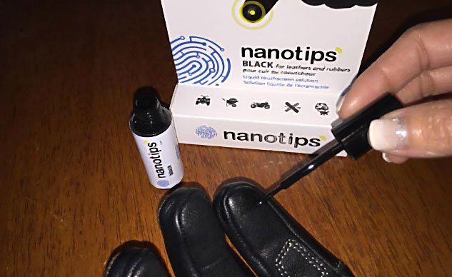 mo tested nanotips, Nanotips for leather rubber neoprene Kevlar and Gore Tex comes in black Your gloves are black right