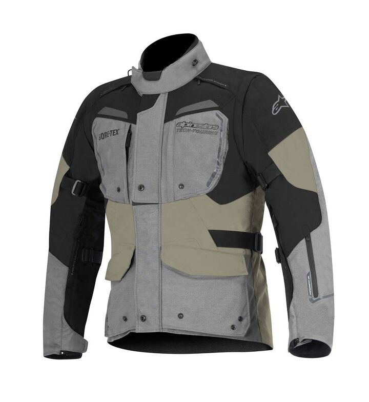 alpinestars 2016 collection preview, To keep riders dry and warm Alpinestars Durban GoreTex Jacket features a removable GoreTex liner with micro fleece The Durban also comes with CE certified protection and Superfabric reinforced seams while its frontal ventilation system helps prevent the build up of heat The jacket is optimized for use with the Durban GoreTex Pants Sizes S 4XL MSRP 799