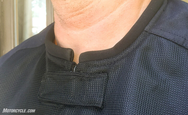 mo tested pilot slate air jacket, Details like this comfortable neoprene collar are usually absent in budget jackets