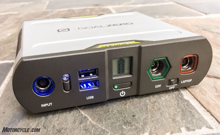 mo tested goal zero sherpa 100 power pack sherpa inverter, The Sherpa 100 has a clean interface with just three controls