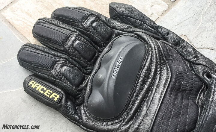 mo tested racer stratos goretex ii gloves, The knuckle protection on the back of the hands is both hard and flexible The fingers receive foam padding for impact resistance