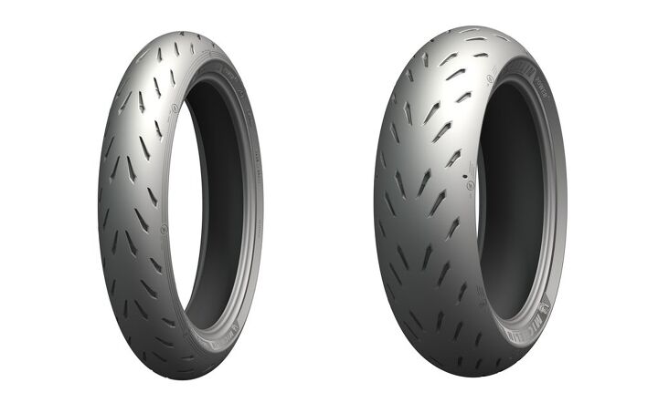 michelin power rs review, With a 6 5 land sea ratio the Power RS almost looks like a slick The dry edge grip is enhanced by the lack of grooves on the edge of the tire Note that the highest percentage of siping is around 32 an angle Michelin says is near the maximum angle leaned over in the rain
