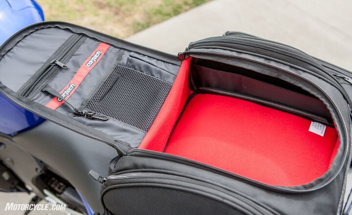 cortech tail bag rain cover Claw Tailbag Raincover This dynamic tank bag deploys a secure one Cortech Super 2.0 Tail Bag