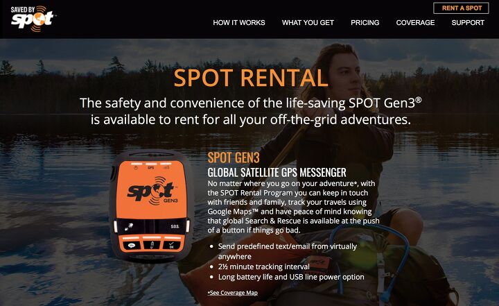 mo tested spot gen3 rental review, What could be easier than filling out a form