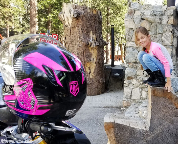 hjc cl y youth helmet review, Taking your offspring along for motorcycle rides brings joy to both child and parent