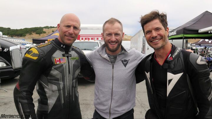 mo tested pirelli diablo rosso corsa ii tire review, Fabrice Team Kawasaki WSBK s Tom Sykes MO s own Sean Matic