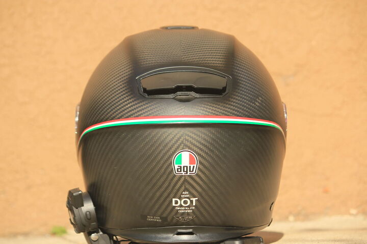 mo tested agv sportmodular helmet, The Sportmodular holds both ECE 2205 and DOT safety ratings