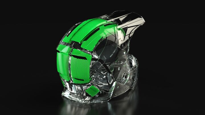 mo tested klim f5 koroyd helmet review, Those sections of welded green tubes are Koroyd panels integrated into the EPS