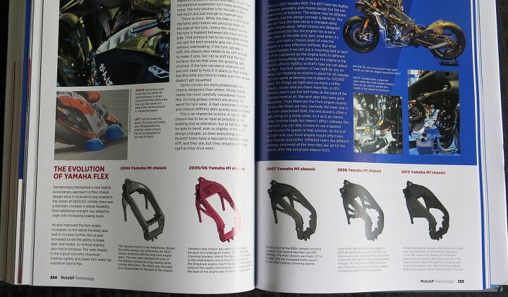 mo books motogp technology third edition, Meanwhile in the Yamaha garage