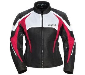 Red hot sale motorcycle jackets