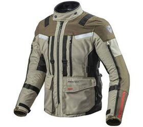 REV'IT! Sand 4 H2O Jacket - Silver/yellow - SM, weather adjustable