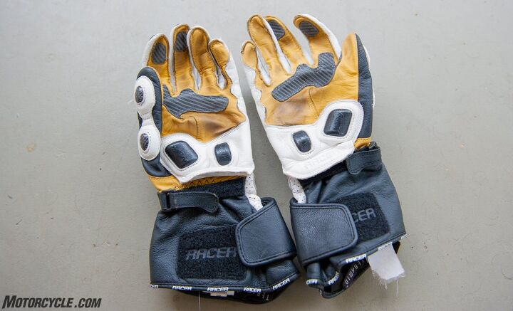 mo tested racer high racer glove review, The kangaroo leather in the palm is one of the big keys to the High Racer s instant comfort It also allows for excellent feel at the controls