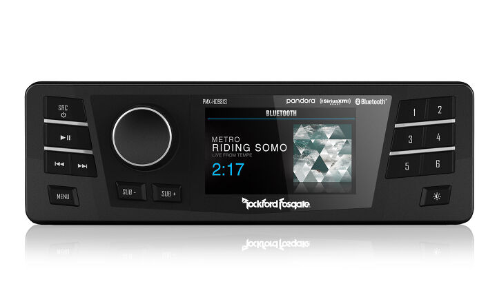 upgrade your harley davidson s radio with this impressive unit from rockford fosgate