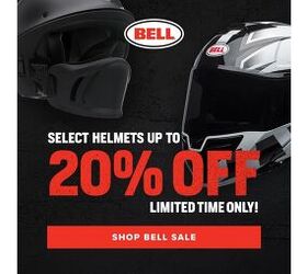 Revzilla Closeout Deals On AGV, LS2, and Bell Helmets