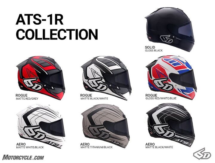 mo tested 6d ats 1r helmet review, Here are the design options for the ATS 1R