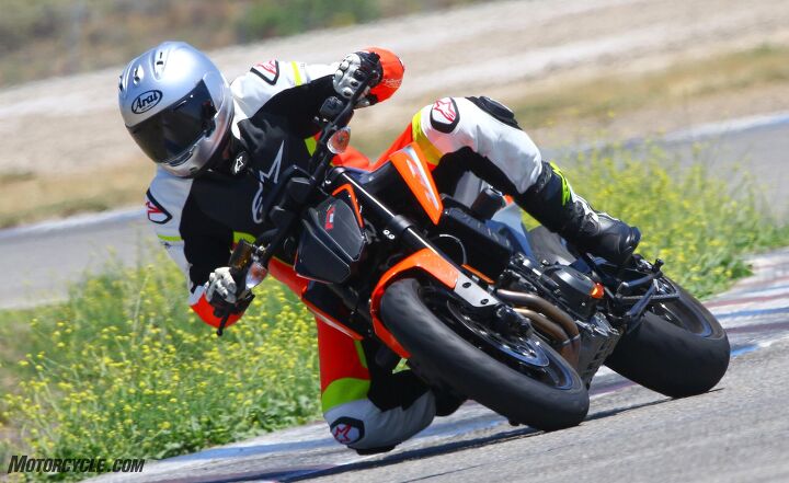 mo tested wp apex pro 6500 cartridges and 6746 shock for ktm 790 duke, While the stock WP Suspension was good for price point boingers getting to the track exposed its limitations Photo by CaliPhotography
