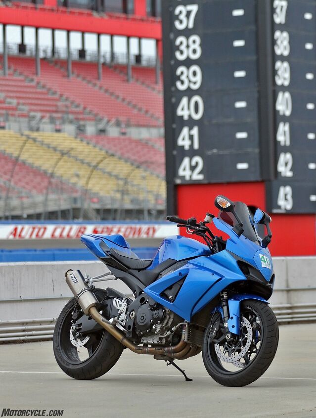 long term review bridgestone battlax t30 evo, At the 2000 mile mark these sport touring tires faced their toughest test yet A 148 miles on Auto Club Speedway s 2 36 mile road course