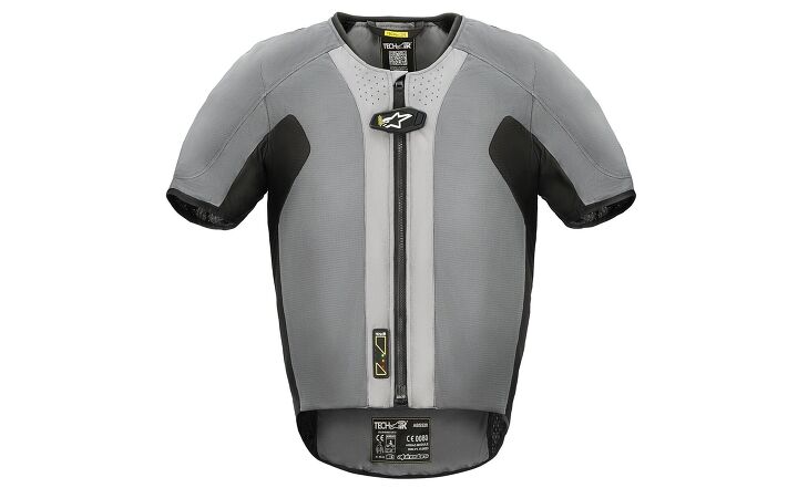 crash tested alpinestars tech air 5 airbag system, This is the Tech Air 5 A completely independent airbag system you won t find any physical attachments between it and the motorcycle
