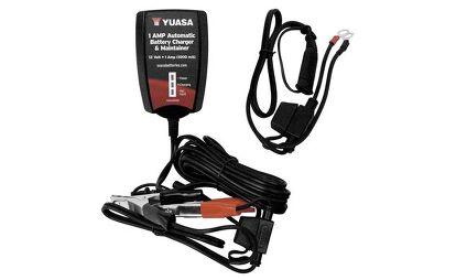 Yuasa 1 AMP Automatic Battery Charger & Maintainer