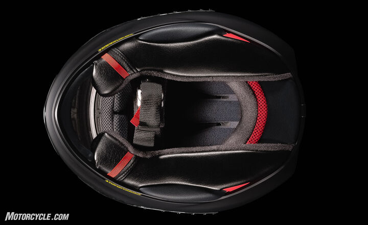 shoei rf 1400 first look, The new cheek pads provide a snugger fit to seal out unwanted noise