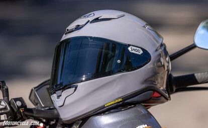 is the shoei rf 1400 quiet RF-1400 Helmet 1400 Helmet is a full MO Tested: Shoei RF-1400 Helmet