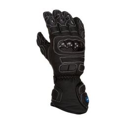 Spada Waterproof Motorcycle Over Mitts Motorbike Over Gloves Elasticated  Black