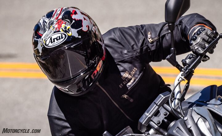 arai defiant-x outline helmet Mouth vent with internal shutter enhances the strong shell design Friday Product Feature: Arai Defiant