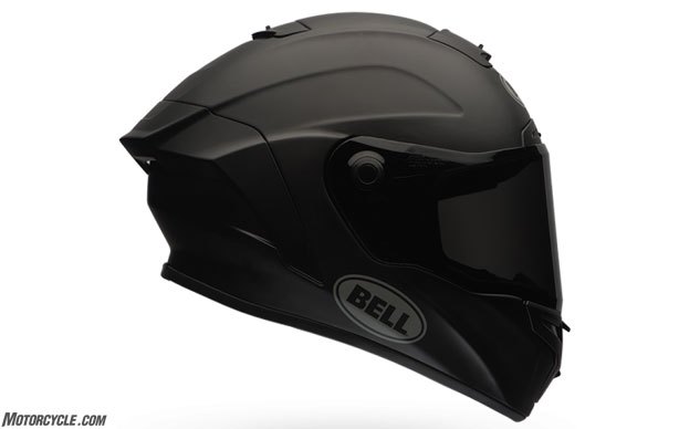 mo tested bell star helmet review, Solid colors like this Matte Black or White are 50 less at 449 95 The shell is a mix of Aramid carbon fiber and fiberglass which Bell says has all the strength of carbon fiber in a less expensive helmet It wears a Snell sticker in addition to a DOT one
