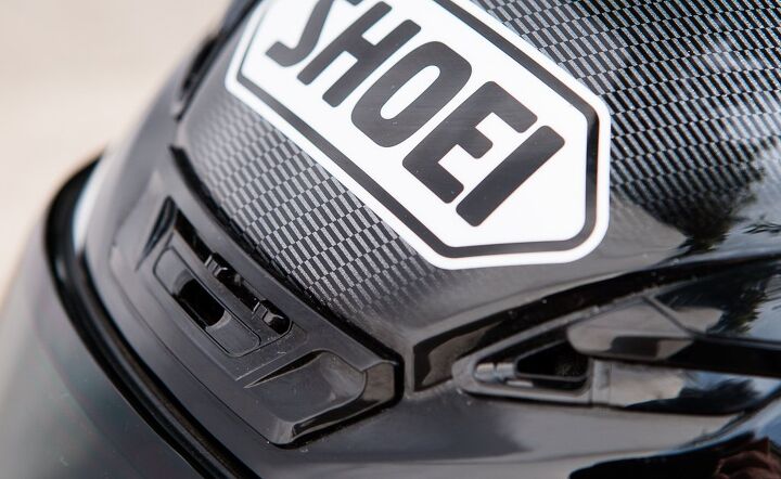 shoei rf 1200 helmet review, The RF 1200 s venting is decent if not excellent