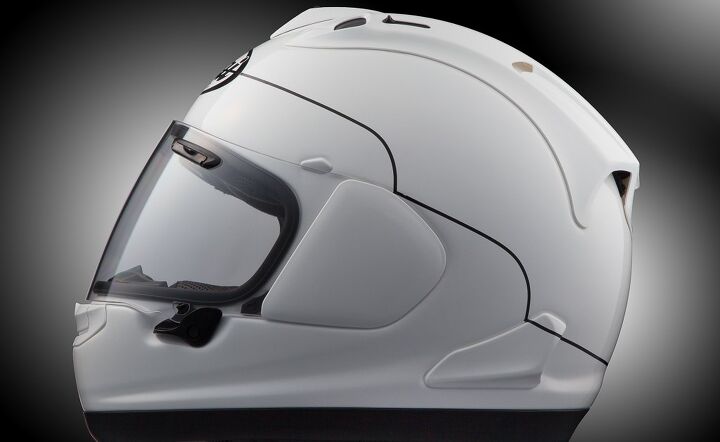 mo tested arai corsair x review, Snell certification requires that a helmet pass the drop test with the penetration spike anywhere above the line on the helmet making it a very comprehensive test compared to other standards However Weston emphasizes You have to design the helmet to be good everywhere So Arai also reinforces the lower portion of the helmet to their own standards