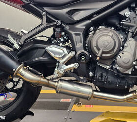 Triumph trident 660 2024 akrapovic exhaust