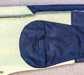 Riding jeans, like these Scorpion jeans, started with internal Kevlar liners, and then moved to pockets for armor.