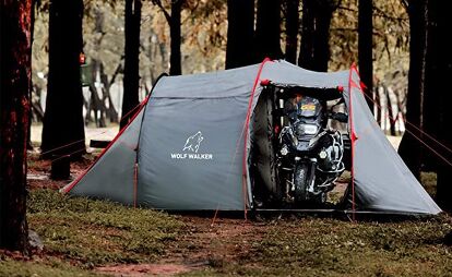 Tent types for motorcycle camping