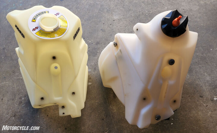 Some new hardware is used throughout and is included with the IMS tank (left).