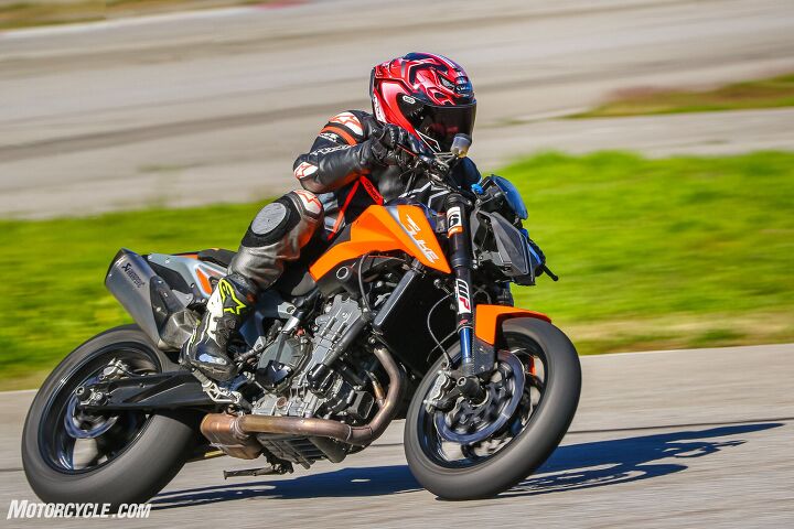 My 790 Duke feels like a different motorcycle! It launches out of the corners with ferocity, thanks to the Rottweiler Intake and Power Commander’s tuning.