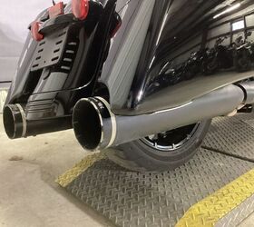 only 15 952 miles 1 owner khrome werks exhaust upgraded big black handlebars