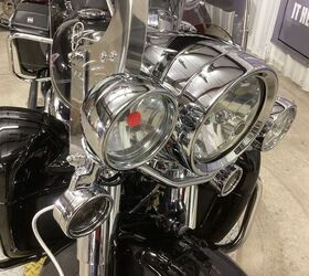 only 12 105 miles freedom performance exhaust high flow intake chrome forks