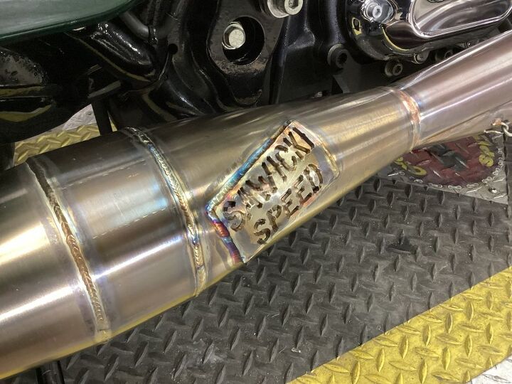 only 13 350 miles sawicki speed 2 into 1 exhaust arlen ness contrast cut high
