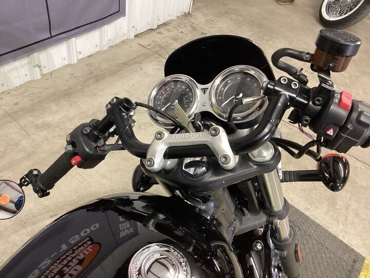 only 1275 miles upgraded clip on style handlebars aftermarket side covers fly