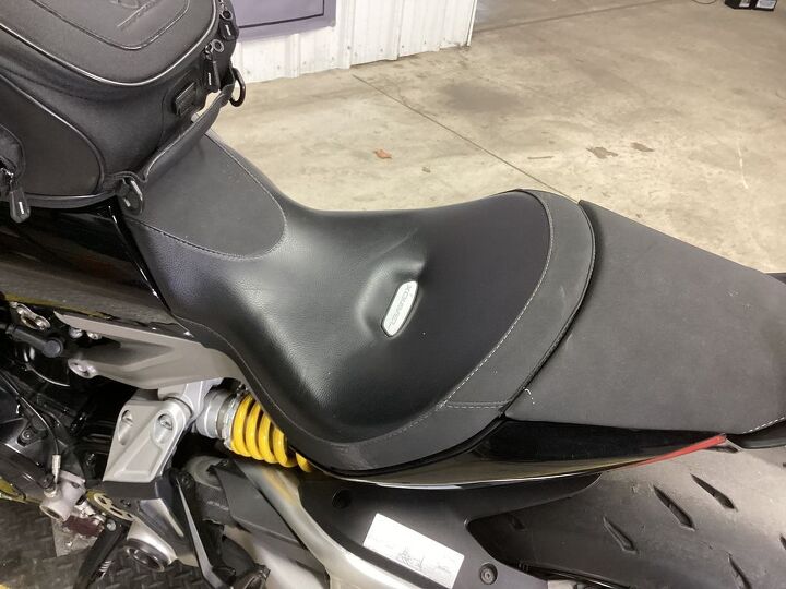 only 9373 miles ducati tank bag backrest rizoma mirros roland sands contrast