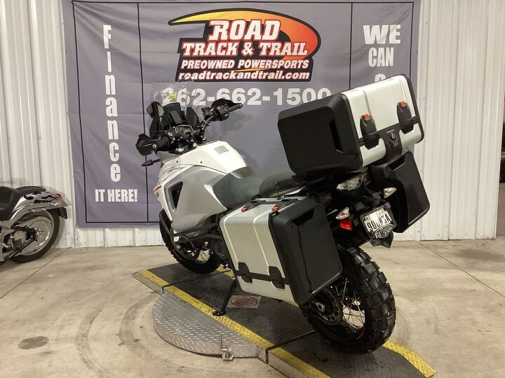 only 9901 miles 1 owner ktm side bags and top box crash cage rox handlebars