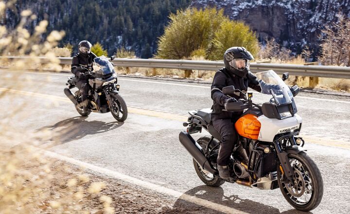 harley davidson claims pan america special is north america s top selling adventure