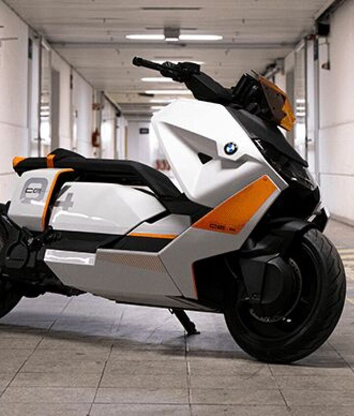 BMW Reveals Definition CE 04 Electric Scooter Concept