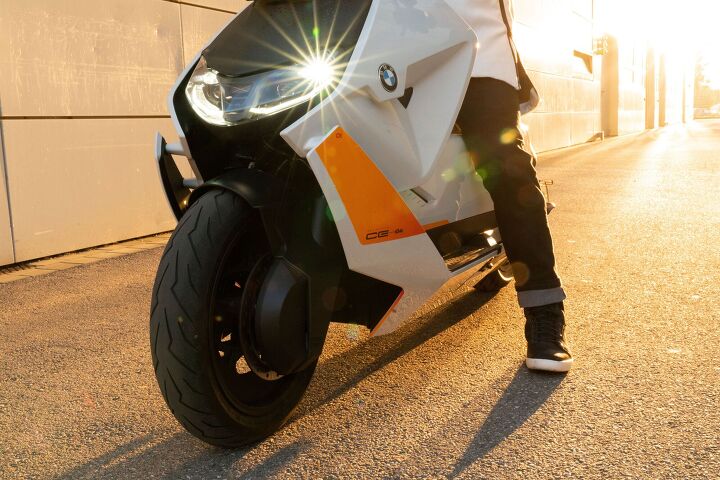 bmw reveals definition ce 04 electric scooter concept