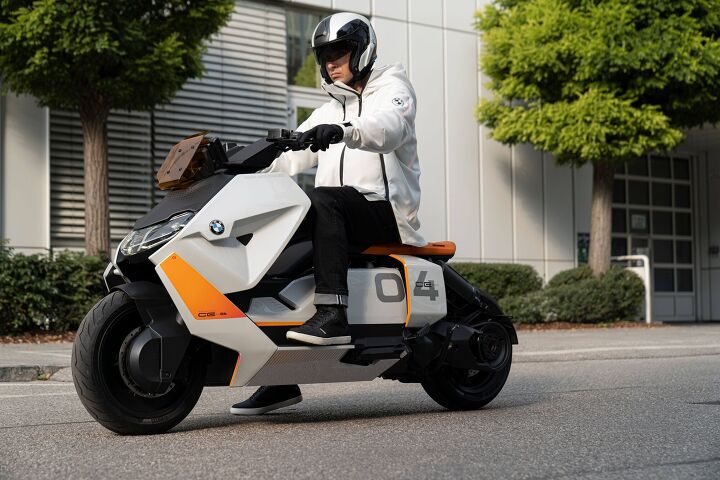 bmw reveals definition ce 04 electric scooter concept